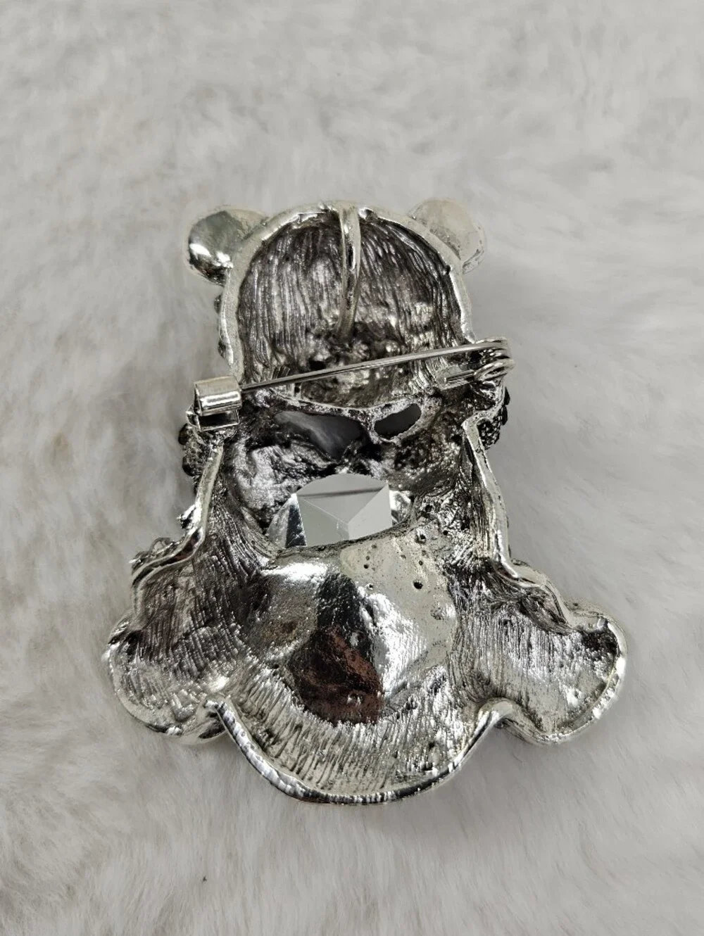 NWOT Austrian Crystal Panda Bear Brooch Pendant